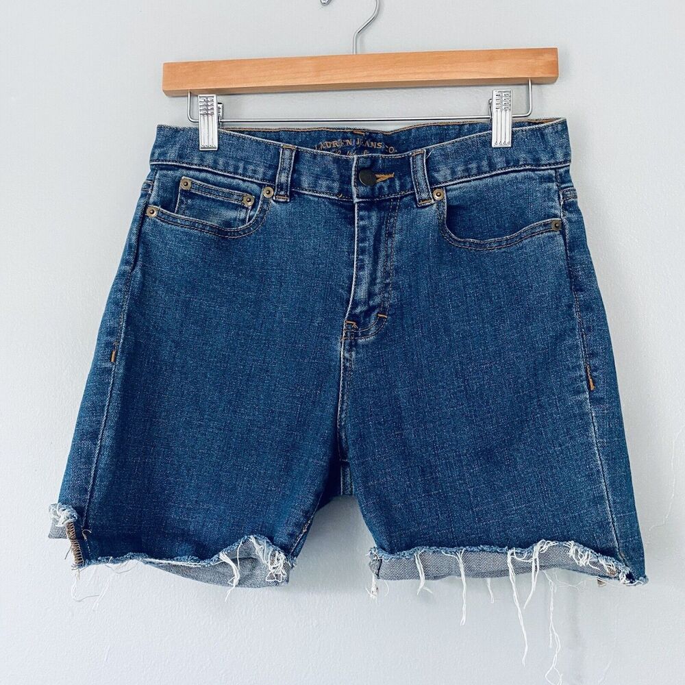 Ralph Lauren Denim Shorts Size 4 VINTAGE Lauren Jeans Co Cutoff Shortie